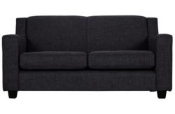 Hygena Louisa Large Sofa - Charcoal